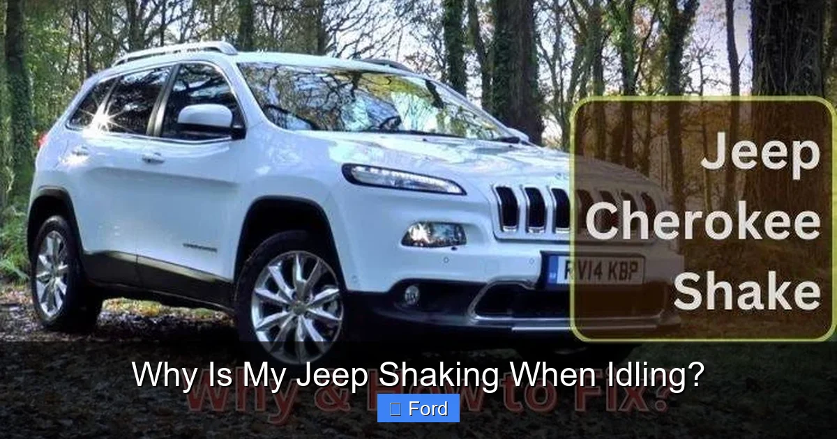Why Is My Jeep Shaking When Idling?