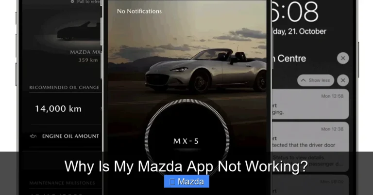 Why Is My Mazda App Not Working?