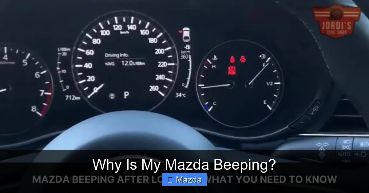 Why Is My Mazda Beeping?