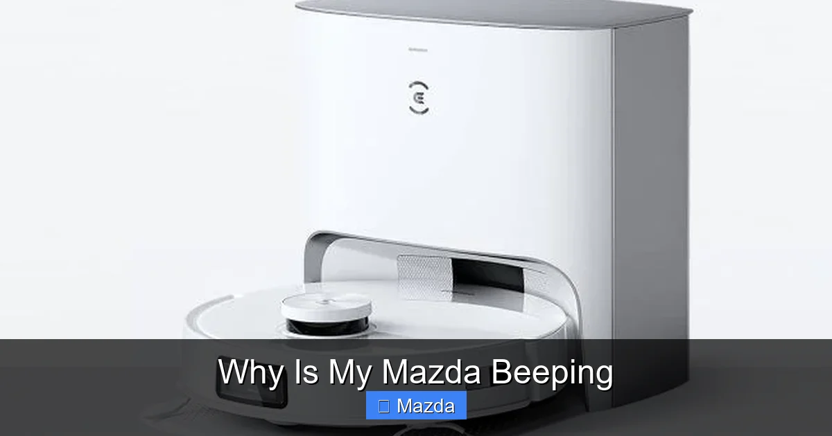 Why Is My Mazda Beeping