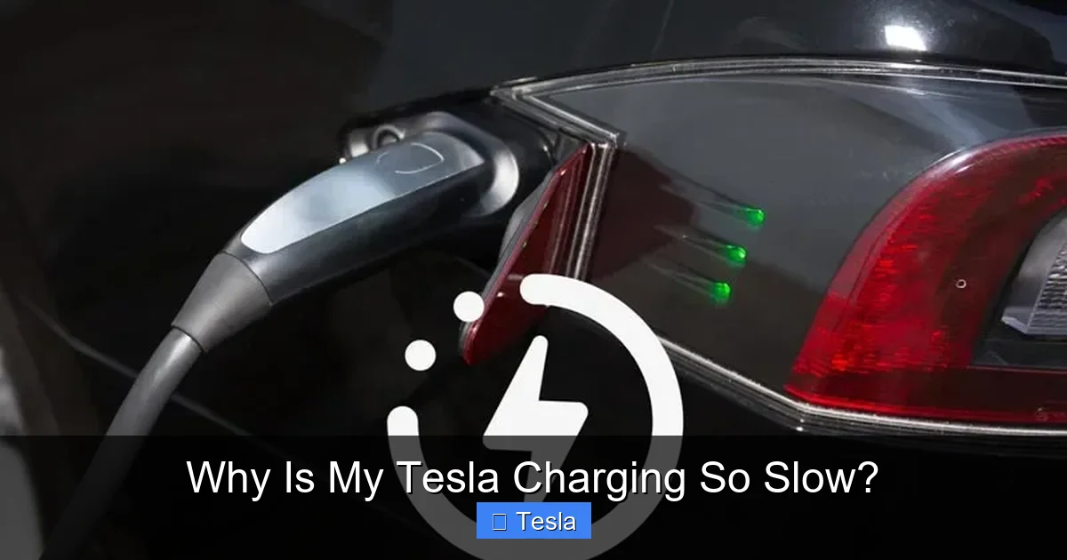 Why Is My Tesla Charging So Slow?