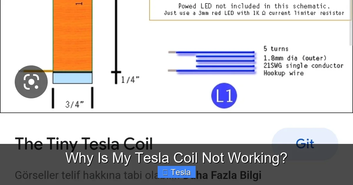 Why Is My Tesla Coil Not Working?