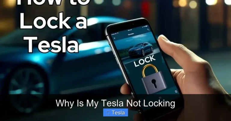 Why Is My Tesla Not Locking