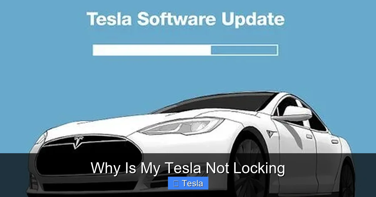 Why Is My Tesla Not Locking
