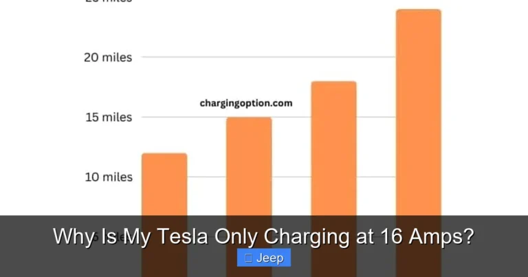 Why Is My Tesla Only Charging at 16 Amps?
