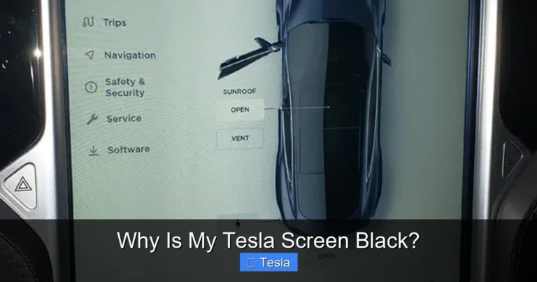 Why Is My Tesla Screen Black?