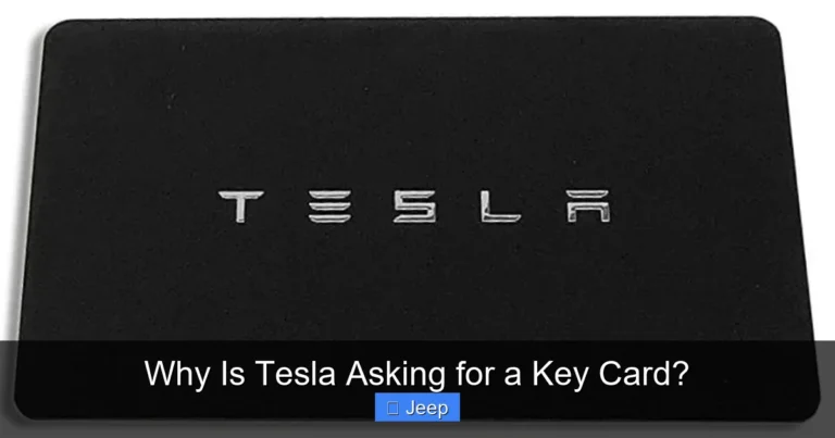 Why Is Tesla Asking for a Key Card?