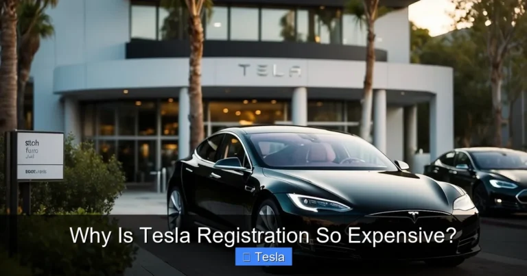 Why Is Tesla Registration So Expensive?