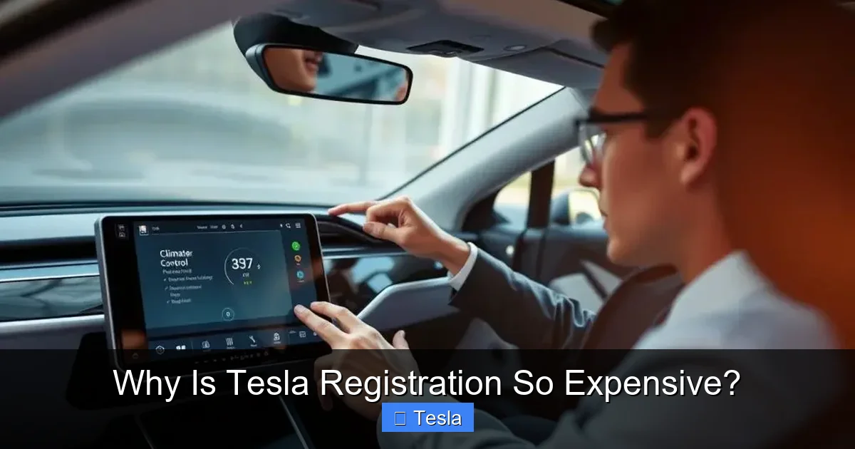 Why Is Tesla Registration So Expensive?
