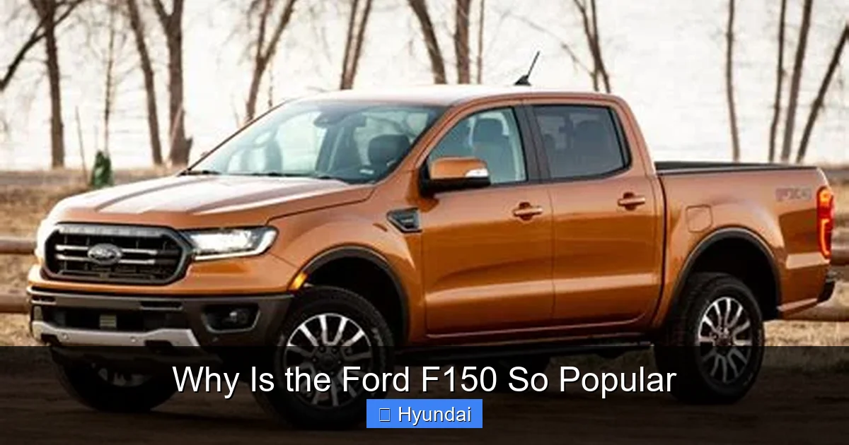 Why Is the Ford F150 So Popular