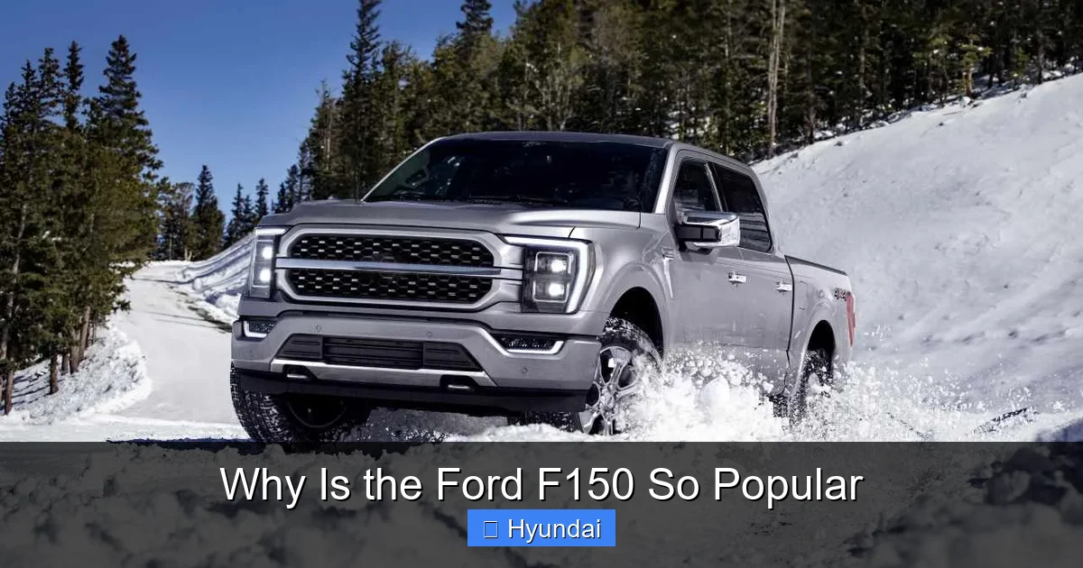 Why Is the Ford F150 So Popular