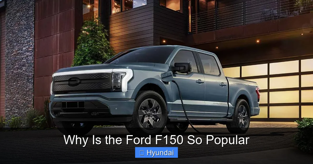 Why Is the Ford F150 So Popular