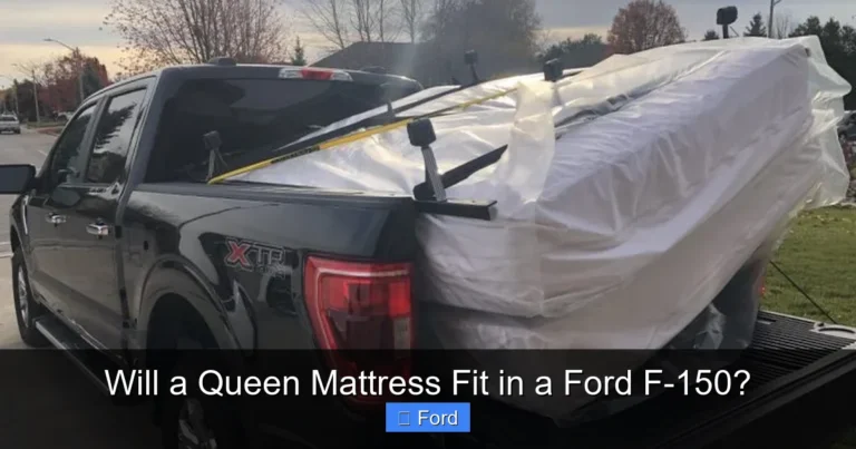 Will a Queen Mattress Fit in a Ford F-150?