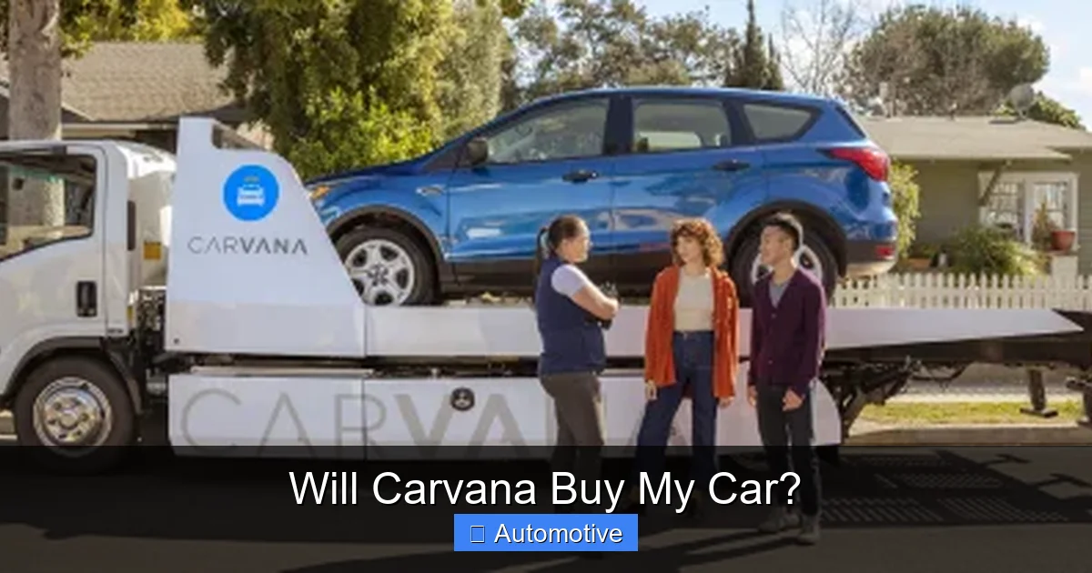 Will Carvana Buy My Car?