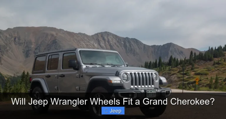 Will Jeep Wrangler Wheels Fit a Grand Cherokee?