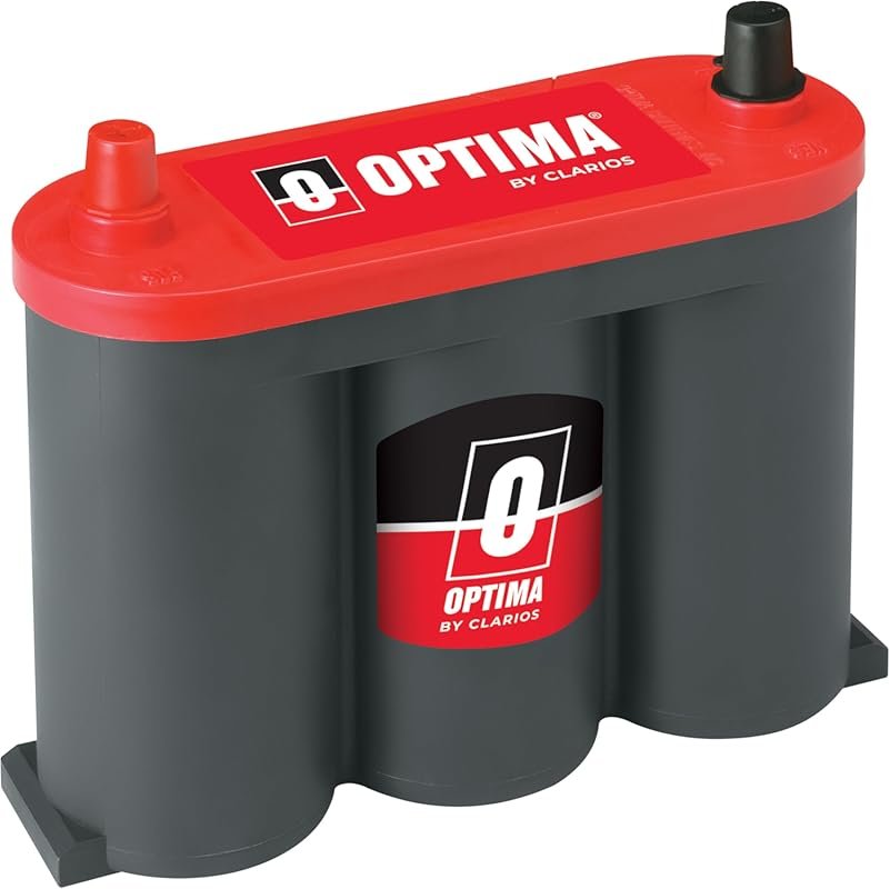 OPTIMA RedTop 6V High-Performance AGM Starting Battery, 800 CCA, Maint
