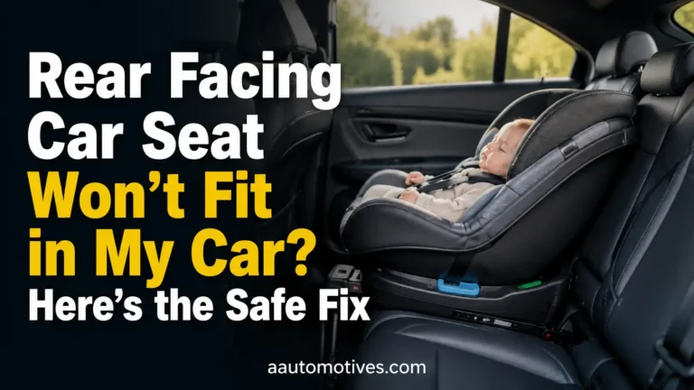 Rear Facing Car Seat Won’t Fit in My Car Here’s the Safe Fix