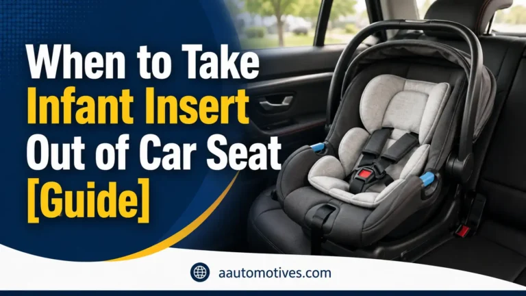 When to Take Infant Insert Out of Car Seat [Guide]