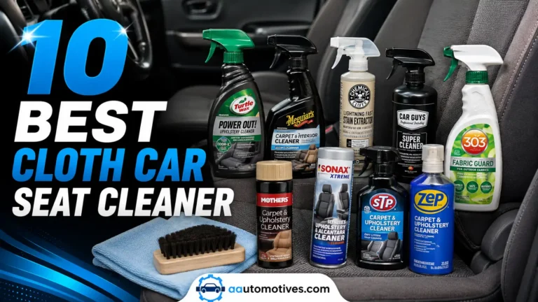 10 Best Cloth Car Seat Cleaner