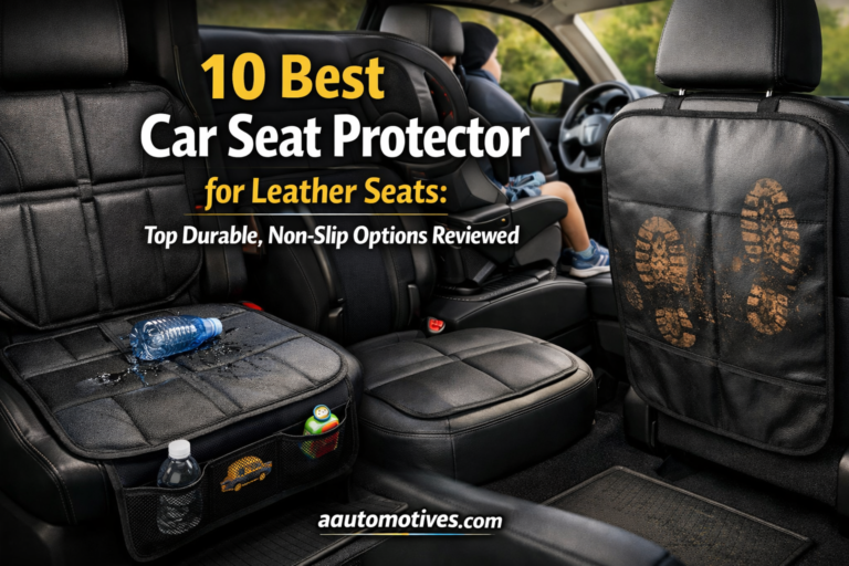 Best Car Seat Protector for Leather Seats