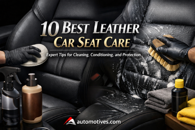 Best Leather Car Seat Care