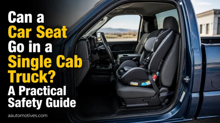 Can a Car Seat Go in a Single Cab Truck A Practical Safety Guide