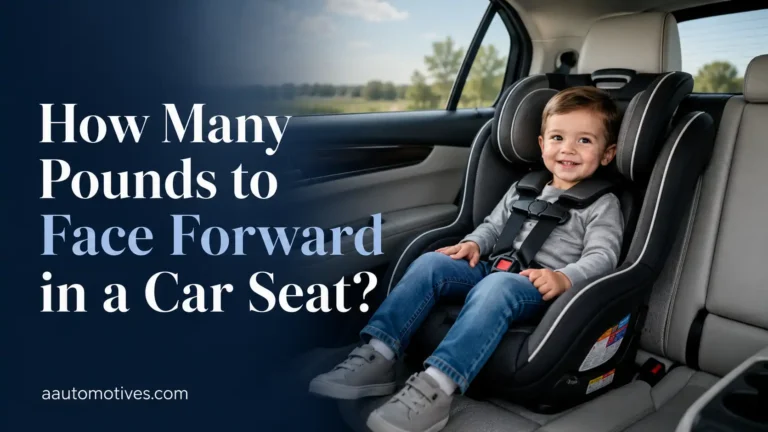 How Many Pounds to Face Forward in a Car Seat