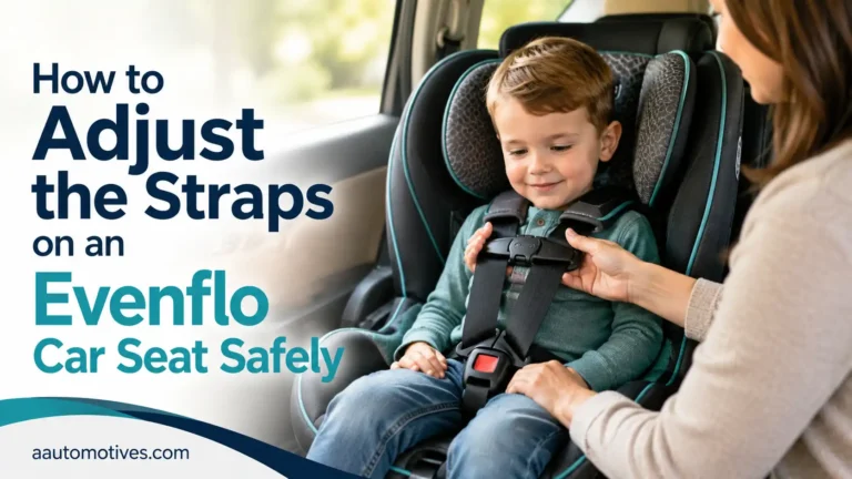 How to Adjust the Straps on an Evenflo Car Seat Safely