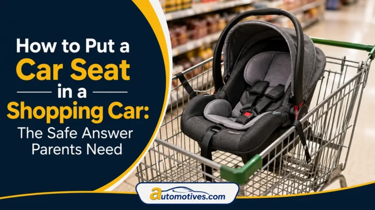 How to Put a Car Seat in a Shopping Car The Safe Answer Parents Need