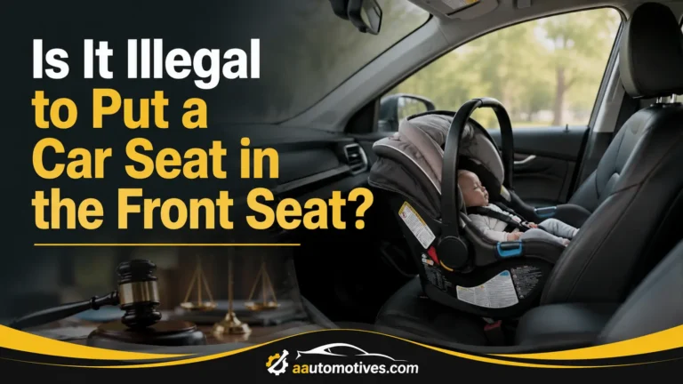 Is It Illegal to Put a Car Seat in the Front Seat