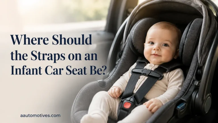 Where Should the Straps on an Infant Car Seat Be