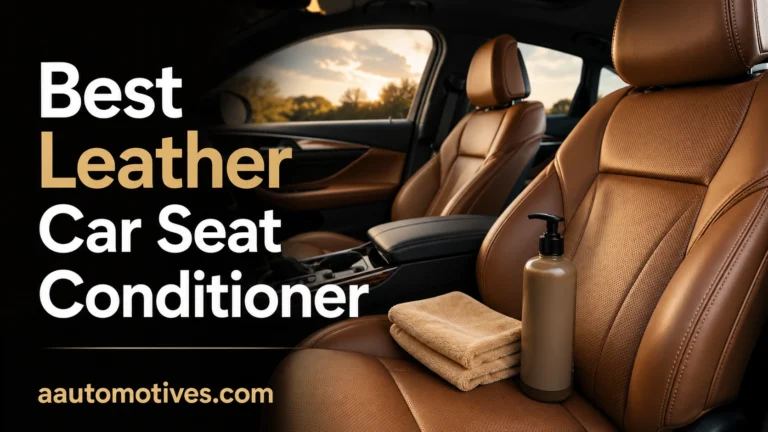 Best Leather Car Seat Conditioner