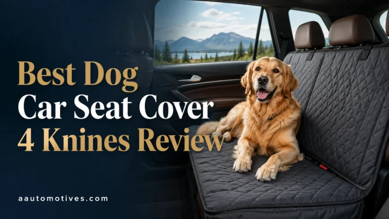 Best Dog Car Seat Cover 4 Knines Review