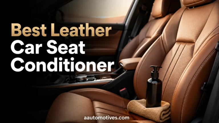 Best Leather Car Seat Conditioner