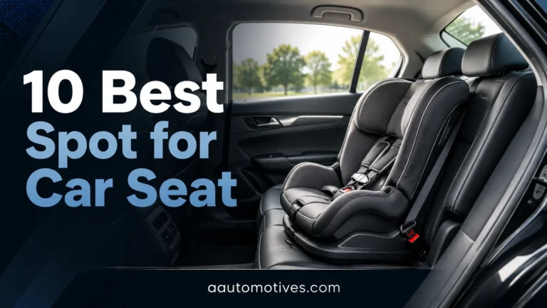 10 Best Spot for Car Seat