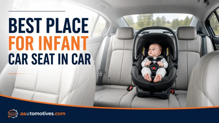 Best Place for Infant Car Seat in Car