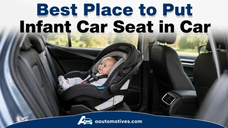 Best Place to Put Infant Car Seat in Car