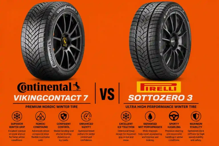 Continental VikingContact 7 vs Pirelli Sottozero 3