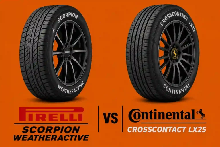 Pirelli Scorpion WeatherActive vs Continental CrossContact LX25