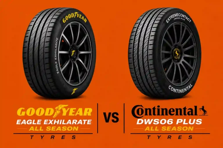 Goodyear Eagle Exhilarate vs Continental DWS06 Plus