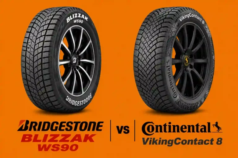 Bridgestone Blizzak WS90 vs Continental VikingContact 8