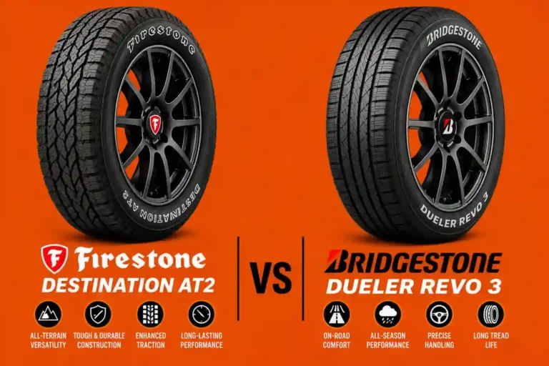Firestone Destination AT2 vs Bridgestone Dueler Revo 3