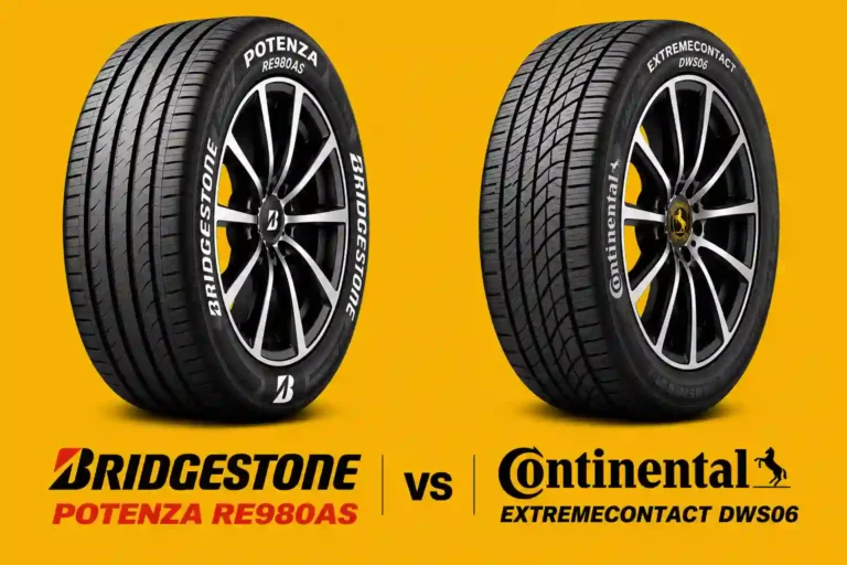 Bridgestone Potenza RE980AS vs Continental ExtremeContact DWS06