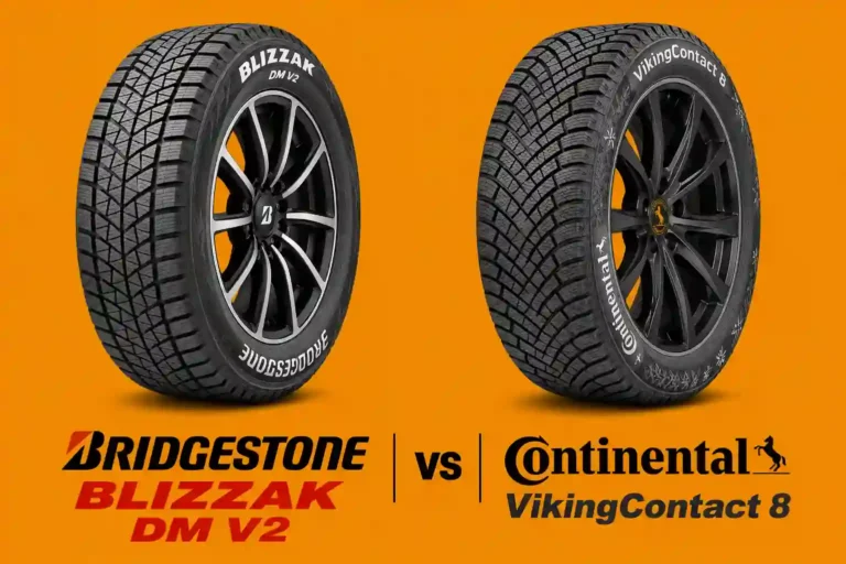 Bridgestone Blizzak DM V2 vs Continental VikingContact 8
