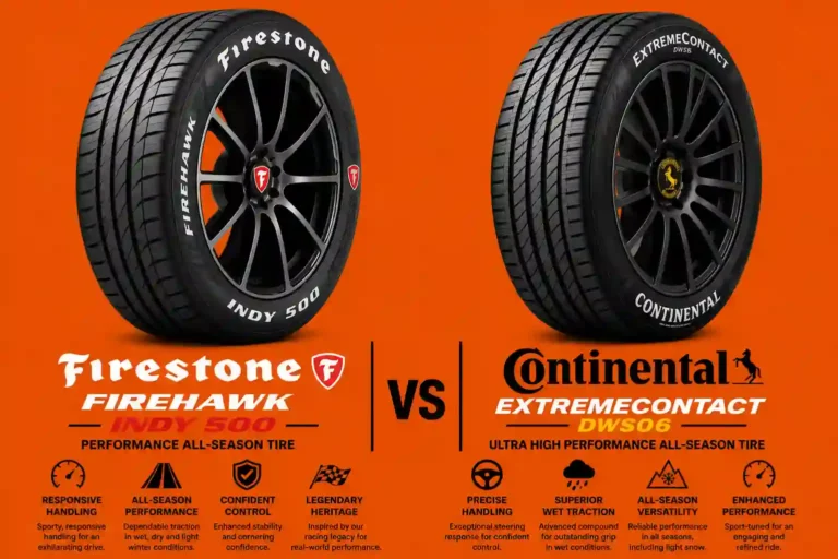 Firestone Firehawk Indy 500 vs Continental ExtremeContact DWS06