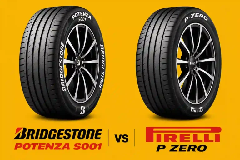 Bridgestone Potenza S001 vs Pirelli P Zero