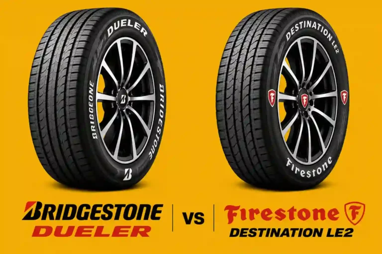 Bridgestone Dueler vs Firestone Destination LE2