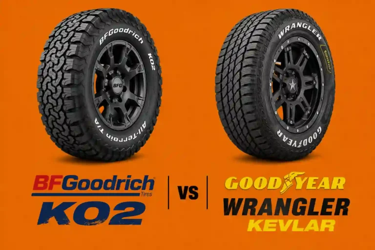 BF Goodrich KO2 vs Goodyear Wrangler Kevlar