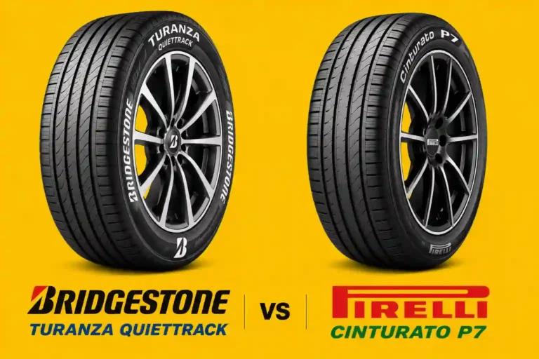 Bridgestone Turanza QuietTrack vs Pirelli Cinturato P7
