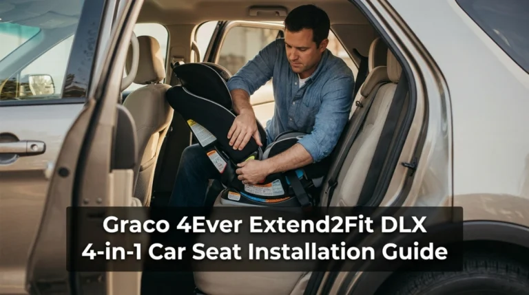 Graco 4Ever Extend2Fit DLX 4-in-1 Car Seat Installation Guide